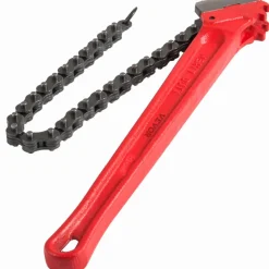 VEVOR Chain Wrench Pipe 36inch,Heavy Duty Oil Filter Chain Wrench Capacity 4-1/2 to 7-1/2inch ,Chain Wrench 30inch (760 mm) Chain Length Plumbing Pipe Tool