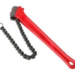 VEVOR Chain Wrench Pipe 36inch,Heavy Duty Oil Filter Chain Wrench Capacity 4-1/2 to 7-1/2inch ,Chain Wrench 30inch (760 mm) Chain Length Plumbing Pipe Tool