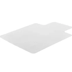 VEVOR Chair Mat with Lip, 36 x 48-inch Office Chair Mat for Low Pile Carpeted Floors, Clear Floor Protector Rug with Studded, Non-Slip & Easy to Clean, Smooth Glide Under Desk Rug for Home Office