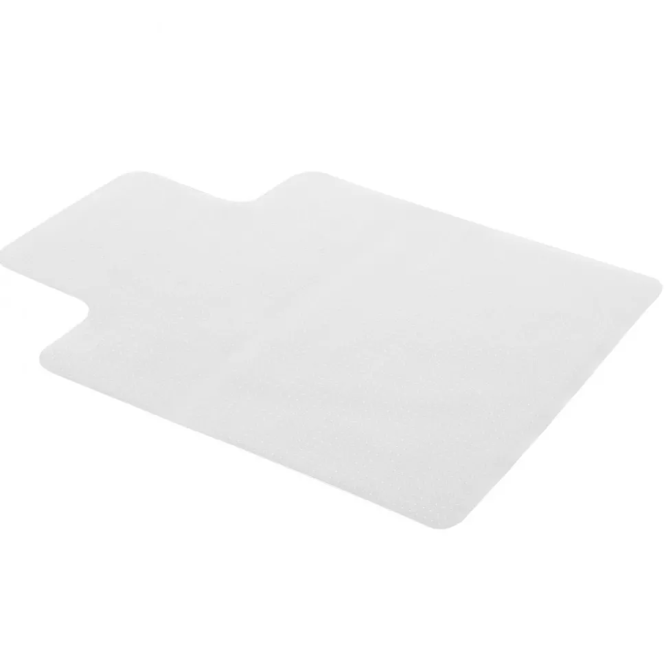 VEVOR Chair Mat with Lip, 36 x 48-inch Office Chair Mat for Low Pile Carpeted Floors, Clear Floor Protector Rug with Studded, Non-Slip & Easy to Clean, Smooth Glide Under Desk Rug for Home Office