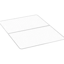 VEVOR Chair Mat, 60 x 46-inch Office Chair Mat for Low Pile Carpeted Floors, Clear Floor Protector Rug with Studded, Non-Slip & Easy to Clean, Smooth Glide Under Desk Rug for Home Office (Rectangular)