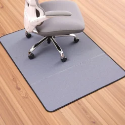 VEVOR Chair Mat, 36 x 48-inch Office Chair Mat for Hard Floors, Floor Protector for Rolling Chairs, Corduroy Surface, Non-Slip & Easy to Clean, Smooth Glide Under Desk Rug for Home Office (Grey)