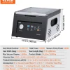 VEVOR Chamber Vacuum Sealer, 380W Vacuum Pump Power, Sealing Bag Packing Machine for Wet Foods, Meat, Compact Design with 11.5 in Sealing Length, Ideal Commercial Sealer for Professional and Home Use
