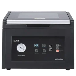 VEVOR Chamber Vacuum Sealer, 380W Vacuum Pump Power, Sealing Bag Packing Machine for Wet Foods, Meat, Compact Design with 11.5 in Sealing Length, Ideal Commercial Sealer for Professional and Home Use