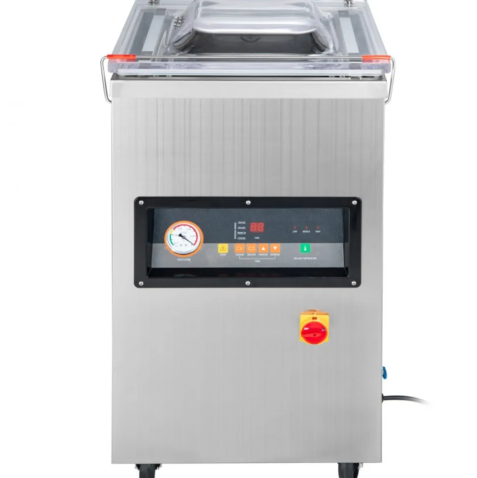 VEVOR Chamber Vacuum Sealer, 260W Sealing Power, Vacuum Packing Machine for Wet Foods, Meats, Marinades and More, Compact Size with 10.2 in Sealing Length, Applied in Home Kitchen and Commercial Use