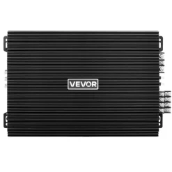 VEVOR 4 Channel Car Audio Amplifier 2 Ohm Stable Bridgeable Class A/B Full Range Amp Max Power 4 x 200W @ 4 Ohm / 4 x 400W @ 2 Ohm for Car SUV Truck Off-Road