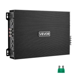 VEVOR 4 Channel Car Audio Amplifier 2 Ohm Stable Bridgeable Class A/B Full Range Amp Max Power 4 x 200W @ 4 Ohm / 4 x 400W @ 2 Ohm for Car SUV Truck Off-Road