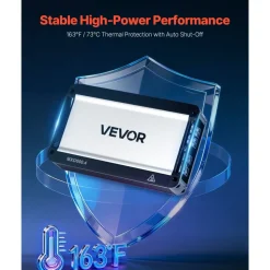 VEVOR 4 Channel Car Audio Amplifier 2 Ohm Stable Bridgeable Class A/B Full Range Amp Max Power 4 x 250W @ 4 Ohm / 4 x 500W @ 2 Ohm for Car SUV Truck Off-Road