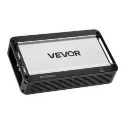 VEVOR 4 Channel Car Audio Amplifier 2 Ohm Stable Bridgeable Class A/B Full Range Amp Max Power 4 x 250W @ 4 Ohm / 4 x 500W @ 2 Ohm for Car SUV Truck Off-Road