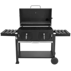 VEVOR Charcoal Grill, 780 sq.in. Extra-Large Charcoal Barbecue Grill with 2 Liftable Charcoal Trays & Folding Side Tables, High-Temp Powder-Coated Steel BBQ Cooking Grills for Patio Backyard Parties