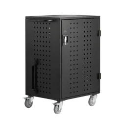 VEVOR Charging Cart, 32 Device Mobile Charging Station, Up to 15.6 in Screen Size, Office and Classroom Mobile Charging Cart, for Chromebook, Tablet and Laptop