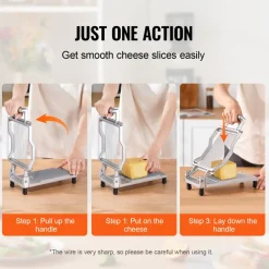 VEVOR Cheese Cutter with Wire, 0.2