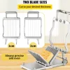 VEVOR Cheese Cutter With Wire 1 cm & 2 cm Cheeser Butter Cutting Blade Replaceable Cheese Slicer Wire, Aluminum Alloy Commercial Cheese Slicer with 304 Stainless Steel Wire Kitchen Cooking Baking Tool