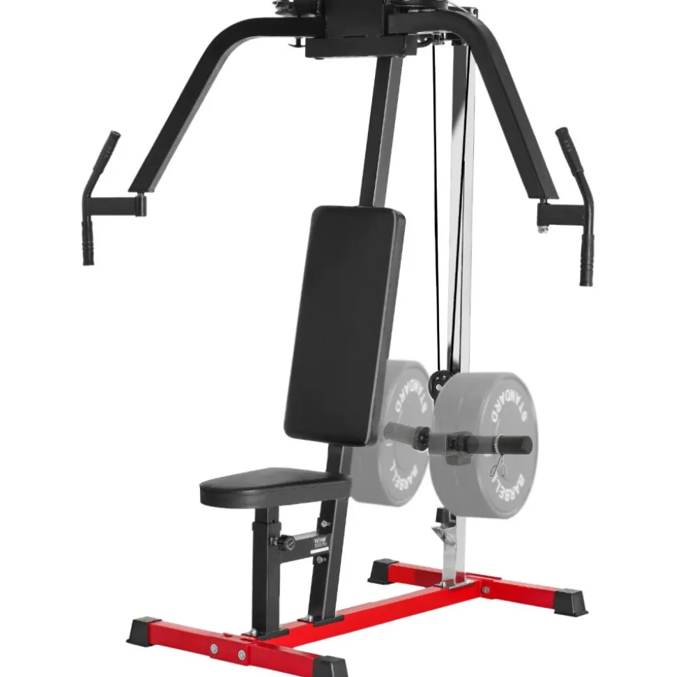 VEVOR Chest Fly Machine, Upper Body Specialty Machine for Home Gym, Adjustable Fly and Reverse Delt Machine, for Chest, Back, Pectoral, Rear Deltoid and Shoulder Workouts, Hold up to 450LBS
