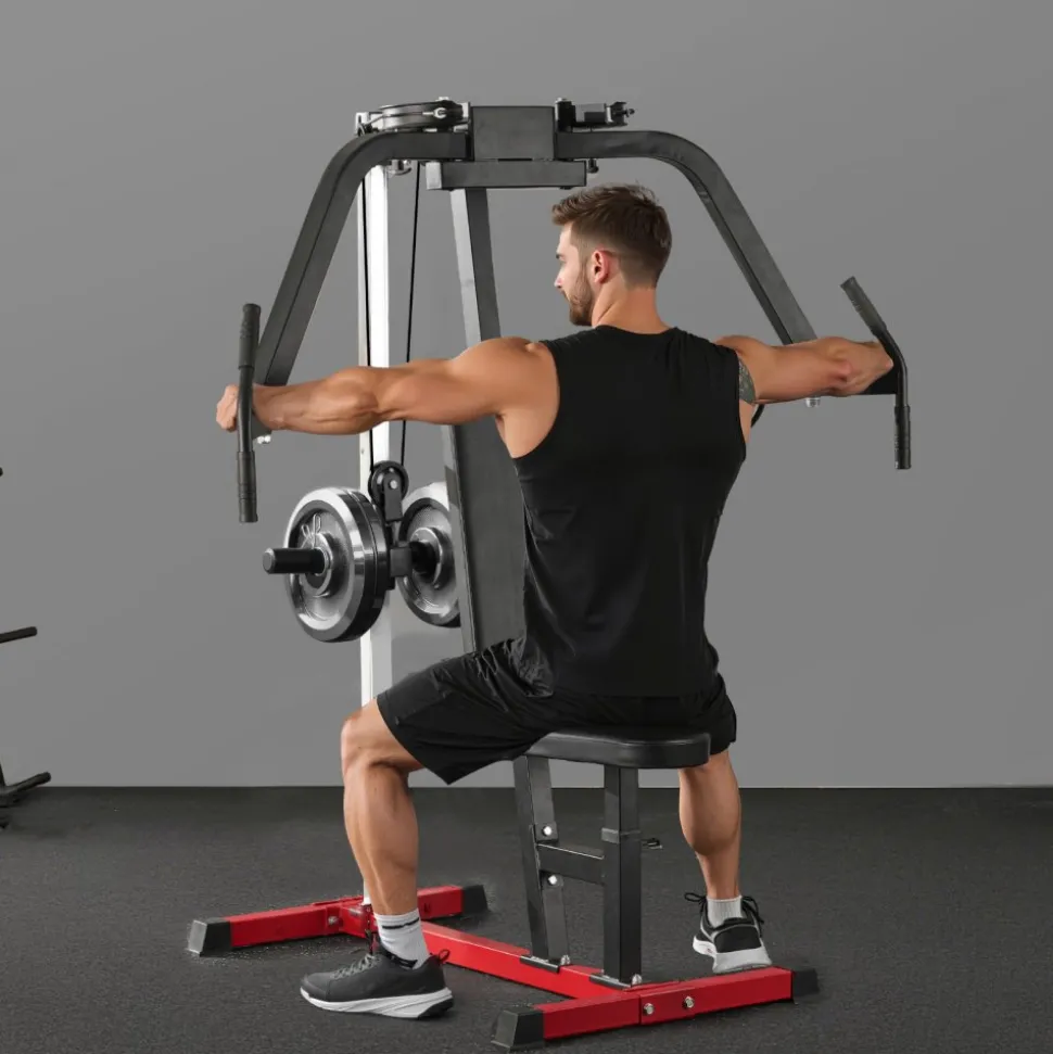 VEVOR Chest Fly Machine, Upper Body Specialty Machine for Home Gym, Adjustable Fly and Reverse Delt Machine, for Chest, Back, Pectoral, Rear Deltoid and Shoulder Workouts, Hold up to 450LBS