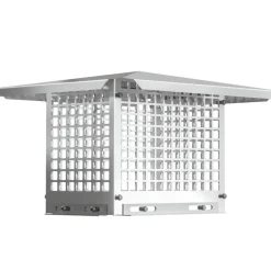 VEVOR Chimney Cap, 8" x 13" Flue Caps, 304 Stainless Steel Fireplace Chimney Cover, Adjustable Metal Spark Arrestor with Bolts Screws, Mesh Chimney Flue Cover for Outside Existing Clay Flue Tile