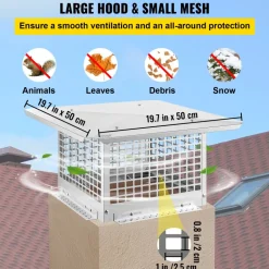 VEVOR Chimney Cap, 13