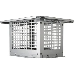 VEVOR Chimney Cap, 13 x 9 inch, 304 Stainless Steel Fireplace Chimney Cover, Not Easily Toppled & Practical Accessories & Easy Installation, Fits Mesh Flue Covers Outside Clay Flue Shingles, Silver