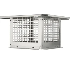 VEVOR Chimney Cap, 12 x 12 inch, 304 Stainless Steel Fireplace Chimney Cover, Not Easily Toppled & Practical Accessories & Easy Installation, Fits Mesh Flue Covers Outside Clay Flue Shingles, Silver