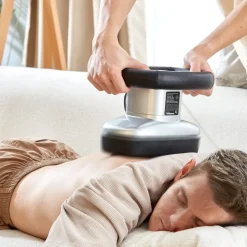 VEVOR Chiropractic Massager, 400-4600rpm Variable Speed Professional Vibrating Massager, Handheld Chiropractic Orbital Body Massager for Back, Neck, Shoulder Muscle Relief