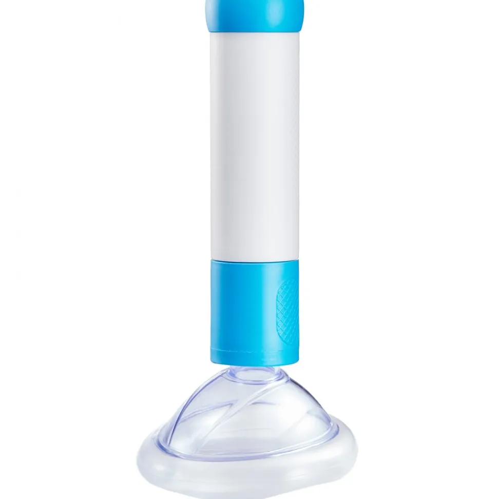 VEVOR Choking Rescue Device, Portable Airway Clear Anti Choking Suction Device with 4 Multi-size Masks and 1 Storage Bag, First Aid Kit for Removing Blocked Objects, for Home, School, Travel