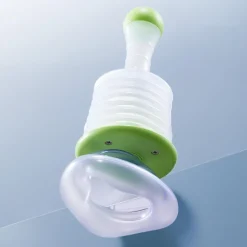 VEVOR Choking Rescue Device, Portable Airway Clear Anti Choking Suction Device with 2 Multi-size Masks and 1 Storage Bag, First Aid Kit for Removing Blocked Objects, for Home, School, Travel