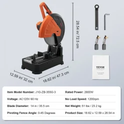 VEVOR Chop Saw, 14