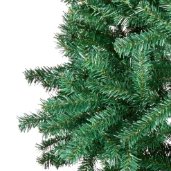 VEVOR Christmas Tree, 7.5ft Artificial Xmas Tree, Full Holiday Decor Tree with 1346 Branch Tips and Metal Base for Home Party Office Decoration