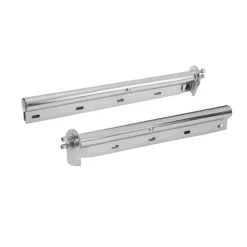 VEVOR Chrome Straight Spring Loaded Mud Flap Hangers, 1-1/8