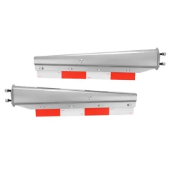 VEVOR Chrome Straight Spring Loaded Mud Flap Hangers, 2-1/2