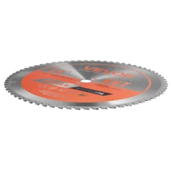 VEVOR Circular Saw Blade, 12 inch Diameter, 100 Sharp Alloy Teeth, 1 inch Arbor, Fine Finish, Aluminum Cutting Blade for Circular Saw, with Noise-Reducing Heat Vents, for Cutting Steel and Metal