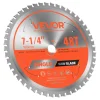 VEVOR Circular Saw Blade, 10 inch Diameter, 50 Sharp Alloy Teeth, 5/8 inch Arbor, Fine Finish, Wood Cutting Blade for Circular Saw, with Noise-Reducing Heat Vents, for Cutting Plywood, OSB, Hardwood