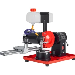 VEVOR Circular Saw Blade Sharpener with Water Tank, 370W 3590RPM Rotary Angle Mill Grinder, Water Injection Sharpening Machine with 5