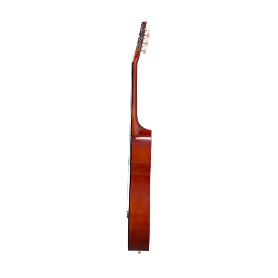 VEVOR Classical Guitar, 38 Inch, Wood Classical Guitar Starter Kit for Beginners, with Nylon Strings, Gig Bag, Strap, Tuner, Extra Strings, Pick, Capo, Basswood, for Teenagers Adults Students, Natural