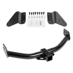 VEVOR Class 3 Trailer Hitch, 2-Inch Receiver, Compatible with 2011-2021 Jeep Grand Cherokee, Q345B Steel Tube Frame, Multi-Fit Hitch to Receive Ball Mount, Cargo Carrier, Bike Rack, Tow Hook, Black