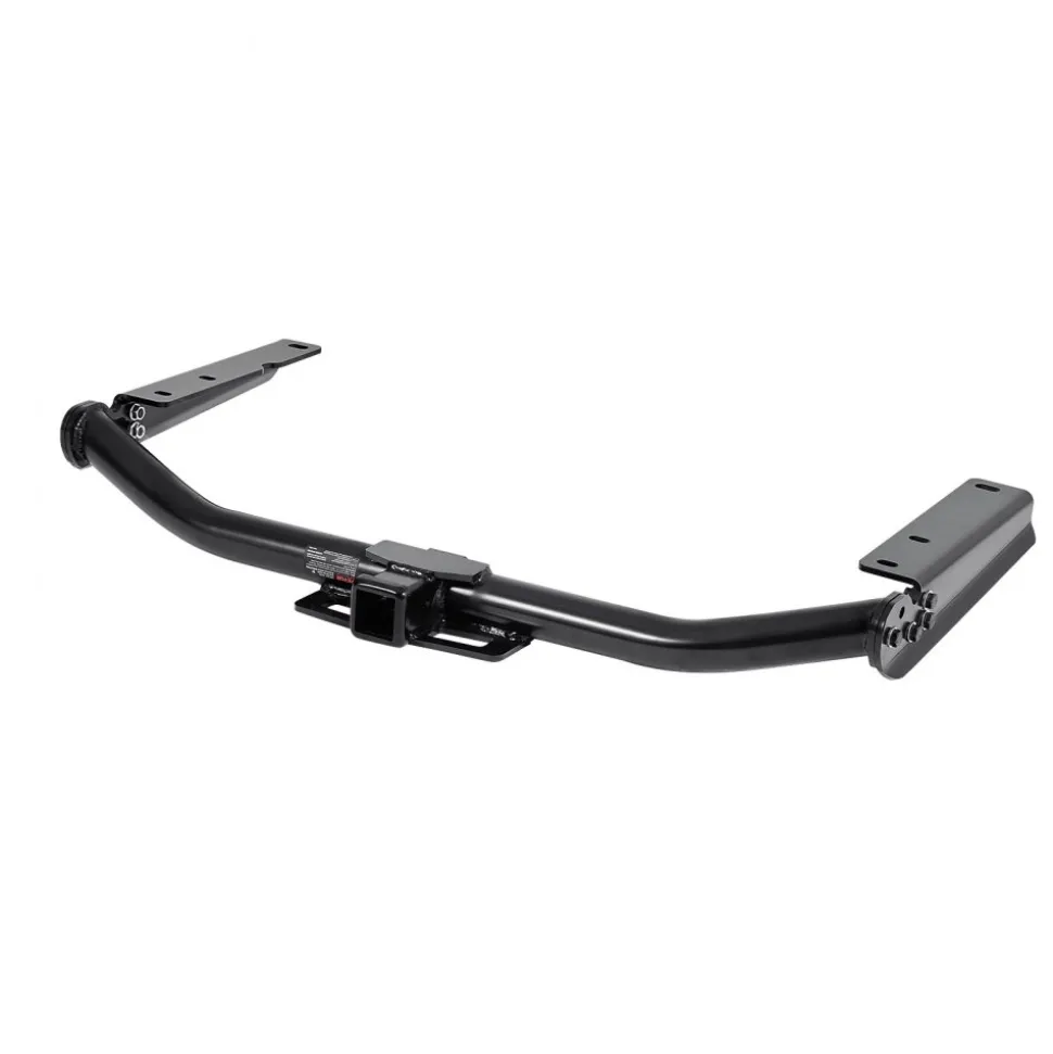 VEVOR Class 3 Trailer Hitch, 2-Inch Receiver, Compatible with 2014-2019 Toyota Highlander, Q345B Steel Tube Frame, Multi-Fit Hitch to Receive Ball Mount, Cargo Carrier, Bike Rack, and Tow Hook, Black
