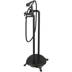 VEVOR Clawfoot Bathtub Faucet, Freestanding Tub Faucets with Handheld Shower, Vintage Oil-Rubbed Bronze Tub Filler Faucet Shower Kit with 360° Rotation Spout & 59-inch Long Hose for Bathtubs