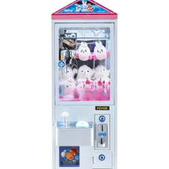 VEVOR Claw Machine, 0-3” Jaw Diameter 0-5” Jaw lifting, Crane Prize Grabber Commercial Arcade Game Toys, Cool Fun Grab-And-Win Machine w/ Light and Sound, Dispenser Vending Toy For Kids,Boys &Girls