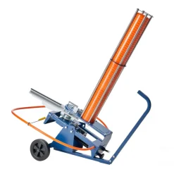 VEVOR Clay Target Thrower, 75-80 Clays Pigeon Thrower, 55+ Yards Automatic Skeet and Trap Launcher on Wheels - with Adjustable Angle, Foot Pedal & Pull Handle for Clays Throwing, Shooting Sports