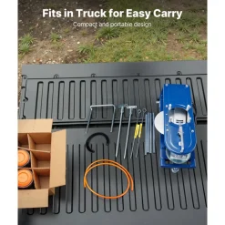 VEVOR Clay Target Thrower, Max 28 Clays Pigeon Thrower, 45+ Yards Automatic Skeet and Trap Launcher with Adjustable Angle & Foot Pedal for Clays Throwing Shooting Sports