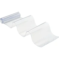 VEVOR Clear PVC Strip Curtain, 96 in Height x 72 in Width x 0.08 in Thickness, 12 PCS Walk in Freezer Cooler Curtain Strips, Smooth Waterproof Plastic Door Strips for Warehouse, Freezer, Garage Doors