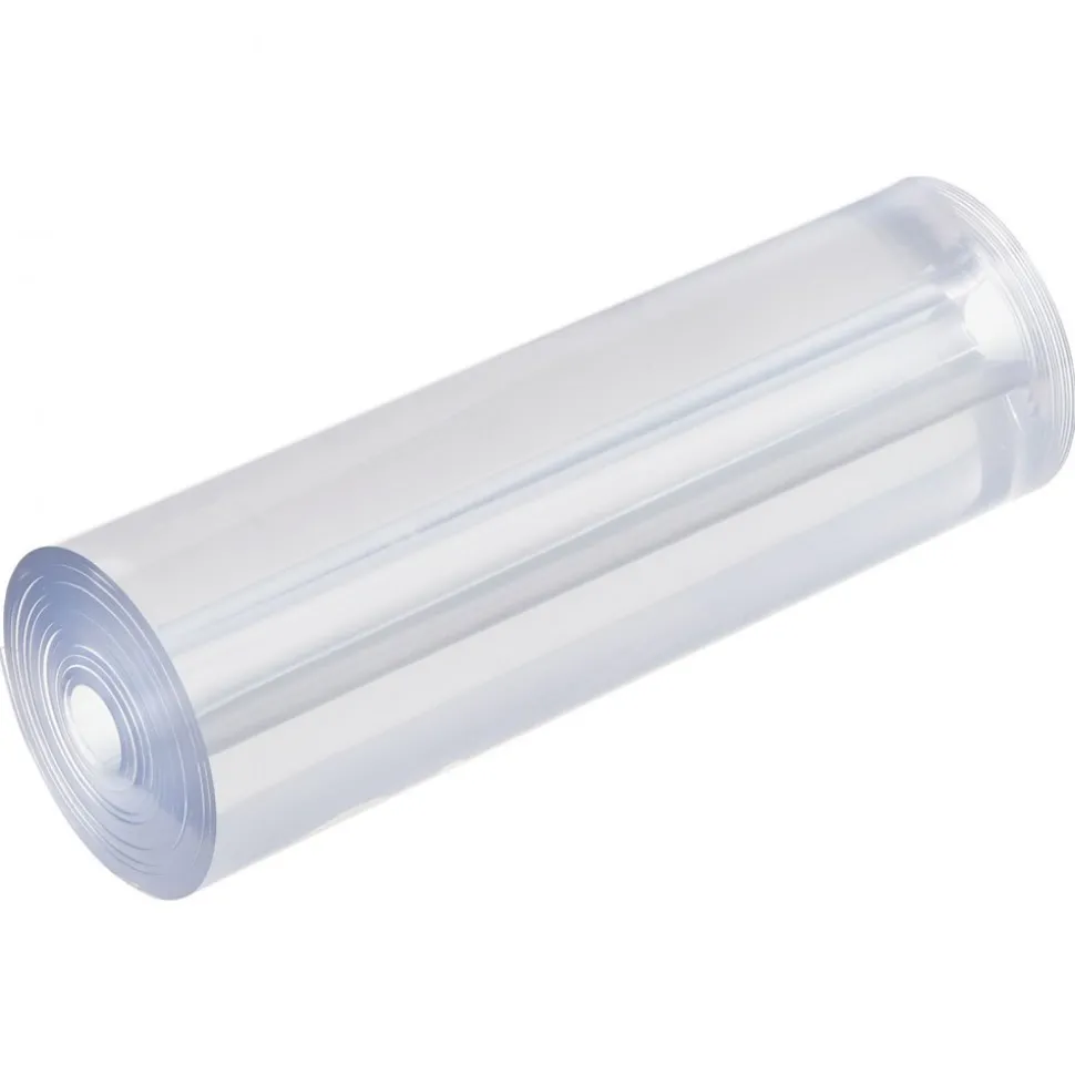 VEVOR Clear PVC Strip Curtain, 96 in Height x 72 in Width x 0.08 in Thickness, 12 PCS Walk in Freezer Cooler Curtain Strips, Smooth Waterproof Plastic Door Strips for Warehouse, Freezer, Garage Doors