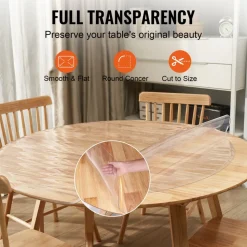 VEVOR Clear Table Cover Protector, 18