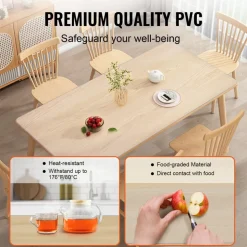 VEVOR Clear Table Cover Protector, 36
