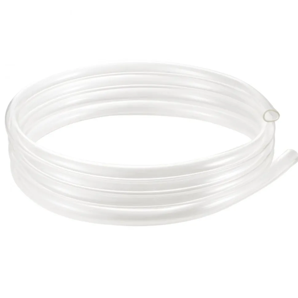 VEVOR Clear Vinyl Tubing, 1/2" ID x 5/8" OD, 10FT Plastic PVC Tubing, Flexible and Cuttable Clear Hose, 1/16 in Wall Thickness, High-strength PVC Material for Aquarium Irrigation Swimming Pool Lab