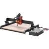 VEVOR CNC Router Machine, 300W Spindle, 3-Axis Wood Engraving Milling Machine, with 15.75 x 15.75 x 2.36 in Working Area, Offline Controller, Aluminum Alloy Structure, for Wood Acrylic Carving Cutting