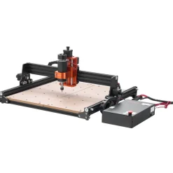 VEVOR CNC Router Machine, 300W Spindle, 3-Axis Wood Engraving Milling Machine, with 15.75 x 15.75 x 2.36 in Working Area, Offline Controller, Aluminum Alloy Structure, for Wood Acrylic Carving Cutting