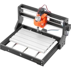 VEVOR 3018 CNC Router Machine, 60W Spindle, 3-Axis Wood Engraving Milling Machine, with 300 x 180 x 40 mm Working Area, Aluminum Alloy Structure, for Wood Acrylic Carving Cutting