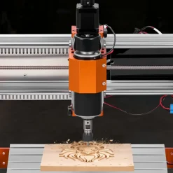 VEVOR CNC Router Machine, 500W Spindle, 3-Axis Wood Engraving Milling Machine, with 300 x 180 x 80 mm Working Area, Offline Controller, Limit Switch, E-Stop, for Wood Acrylic Plastic Carving Cutting