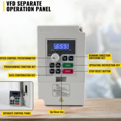 VEVOR CNC Spindle Motor Kits Air Cooled Spindle Motor 220V VFD 2.2KW Clamp 80 mm